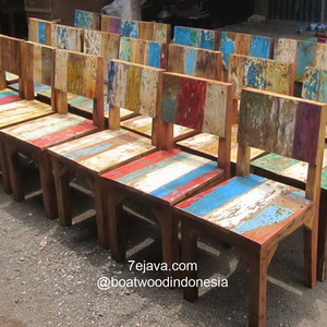 Recycled Boatwood Lazy Chairs 